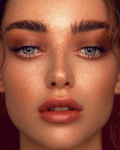 کک و مک صورت freckles